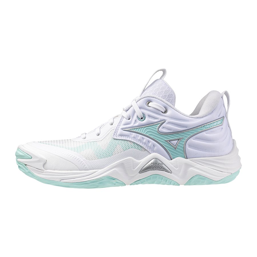 Mizuno WAVE MOMENTUM ELITE White/Blue Tint